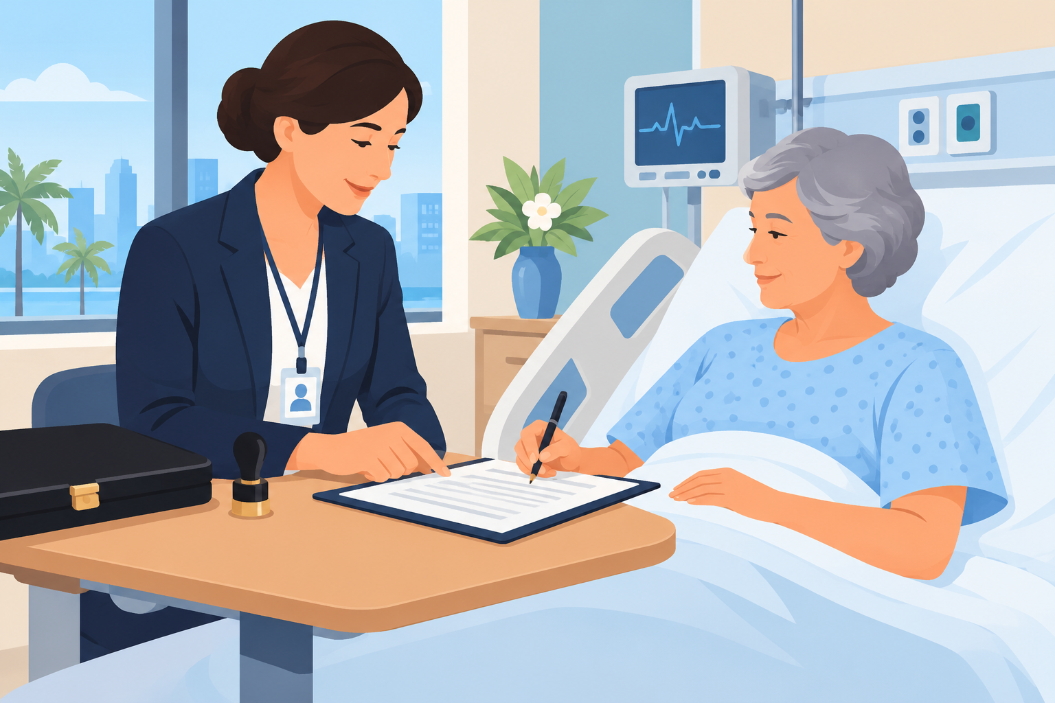 How to Arrange Hospital Notary Services in Florida