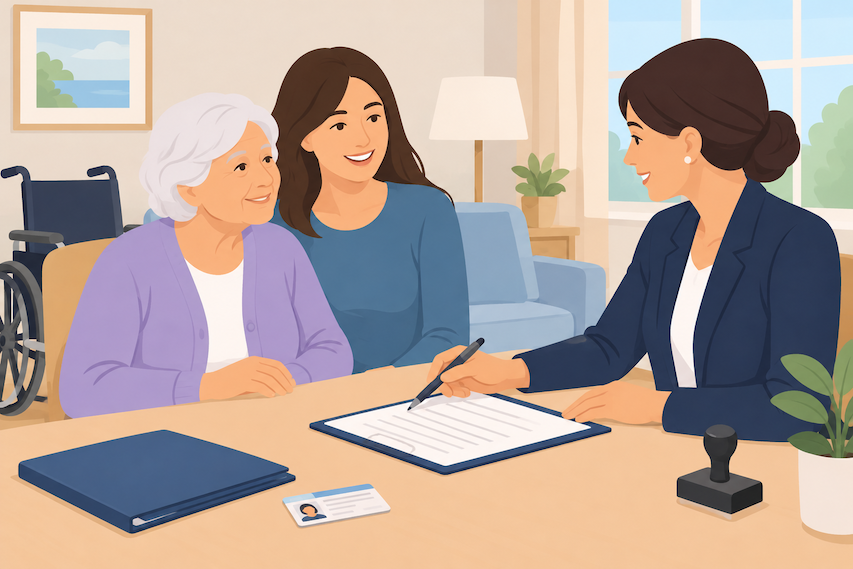 How to Prepare for a Notary Visit for an Elderly Parent