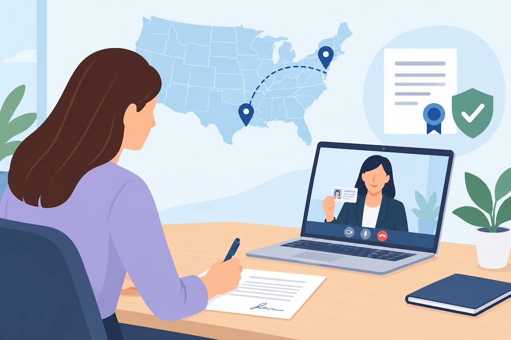 Can You Notarize a Document for Someone in Another State?